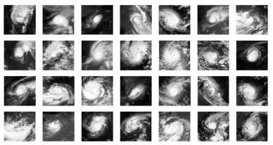 Set of Raw data Images (INSAT-3D TIR1)