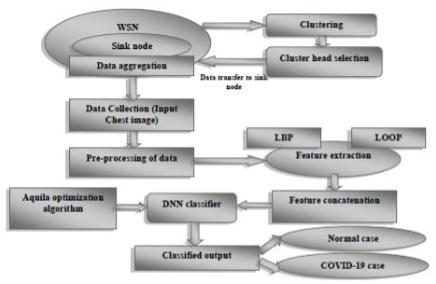 Schematic diagram of proposed classification model
